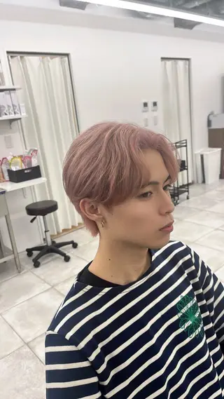 ショート カラー メンズ 🏆メンズヘア特化 🥇代表りんぺーのヘアスタイル