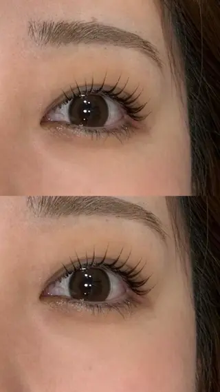 マツエク・マツパ 西林 伶架のヘアスタイル