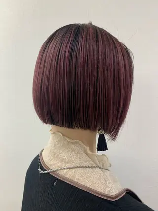 ショート カラー なかの りなのヘアスタイル
