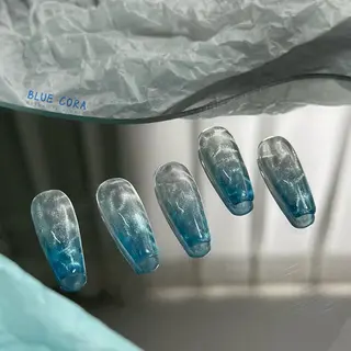 ネイル BLUE CORAのネイルデザイン