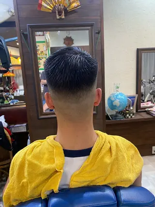 ショート メンズ 森　敦生👑 メンズカット＆パーマのヘアスタイル