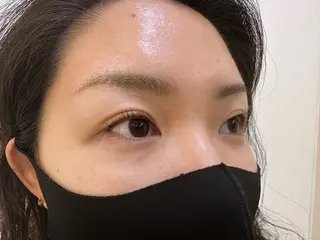 マツエク・マツパ 内田温子大人女性 ハイライト、ボブのヘアスタイル