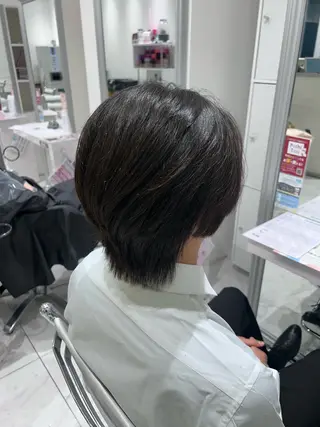 ミディアム メンズ 越智 彩心のヘアスタイル