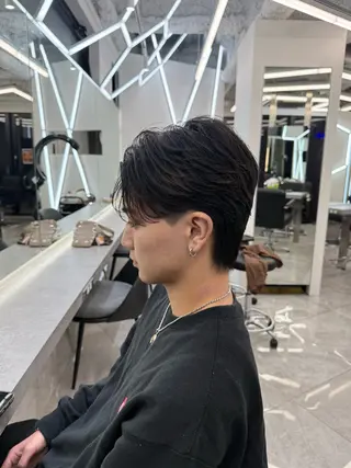ミディアム 【色気×韓国ヘア】 DAISUKEのヘアスタイル