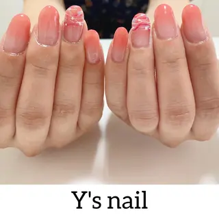 ネイル 手書きが得意🖌️ Y’s  nailのネイルデザイン
