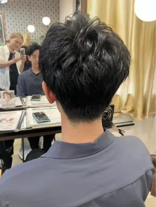 メンズ 阿部 雲母のヘアスタイル