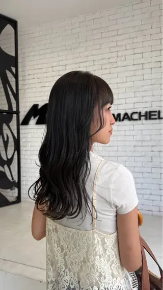 ロング 梅田/透明感カラー /ひかるのヘアスタイル