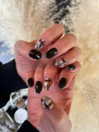 ネイル 甲府市徳行 🧸prunelleのネイルデザイン