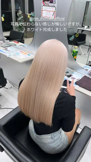 ロング 【毎朝セット3分】 メンズパーマ　真人のヘアスタイル