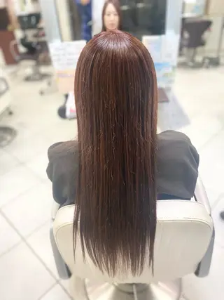 ロング 髪質改善/縮毛矯正 今井ノブヤスのヘアスタイル