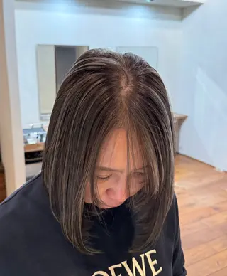 ショート カラー nex the salon所属・白髪率別白髪ぼかし /なおき/表参道のヘアスタイル