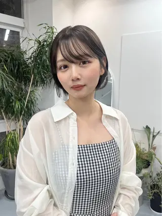 カラー ボブ／レイヤーカット sotamaxのヘアスタイル