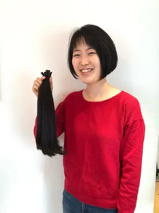 ショート 色タイプ診断 ❤️Umi❤️のヘアスタイル