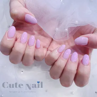 ネイル ️🫧もこ 艶感ネイル🫧のネイルデザイン