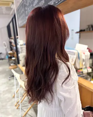 ロング カラー はっとり ななせのヘアスタイル