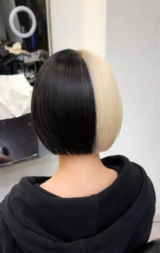 ショート カラー 蔭山 幸奈のヘアスタイル