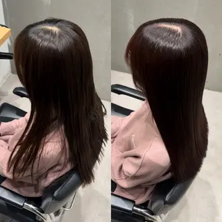 ロング カラー 髪質改善ヘアケア 艶髪特化/上田のヘアスタイル