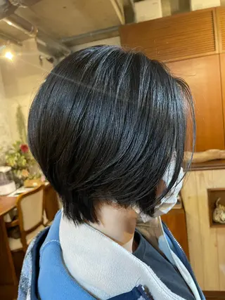 ショート ナチュラル🧡可愛い MINAMIのヘアスタイル