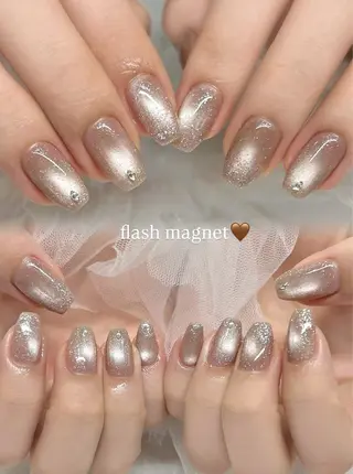 ネイル 🎀チーク/ちゅるん 🫧chisa🎀のネイルデザイン