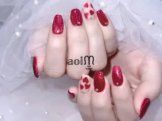 ネイル 葵うさぎ AIのネイルデザイン