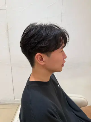 ショート パーマ メンズ メンズ特化型美容師 栗山勇人のヘアスタイル