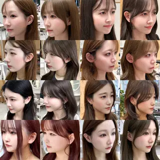 ロング カラー 🇰🇷韓国風くびれ ヘア🇰🇷中村優大のヘアスタイル