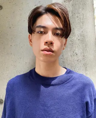 メンズ ブリーチカラー🎀 韓国風/寺門美優のヘアスタイル