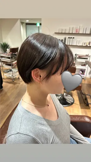 ショート trewa はるのヘアスタイル