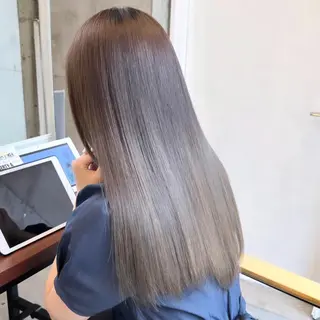ロング カラー ✨縮毛矯正/髪質改善 錦糸町/松坂拓馬のヘアスタイル