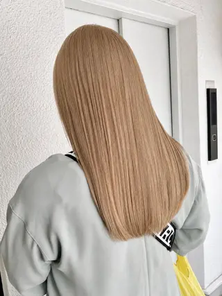 セミロング カラー 🔥二刀流美容師🔥 渋谷/近澤瑠以✂︎のヘアスタイル
