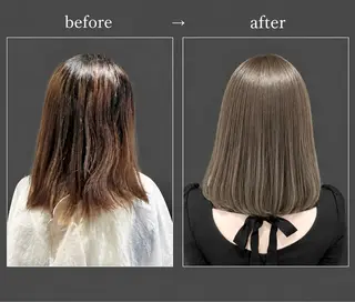 ロング カラー 雰囲気引き出す ✨大人レディのヘアスタイル