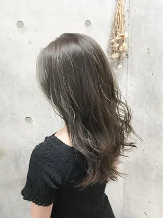 ロング カラー 髪質改善、縮毛矯正 店長浅野太郎のヘアスタイル