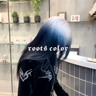 ロング カラー YUIKA☆髪質改善 小顔カット艶カラーのヘアスタイル