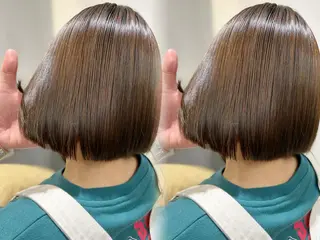 ショート カラー 池袋/小顔レイヤー/ 顔まわり/taigaのヘアスタイル