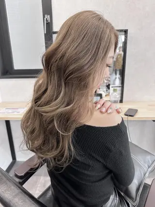 ロング ヘアアレンジ カラー 💎lino _by _ACNE💎 🧸のヘアスタイル