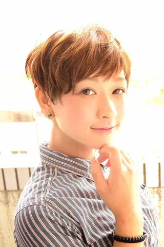 ショート ショートは任せて ミヤザキのヘアスタイル