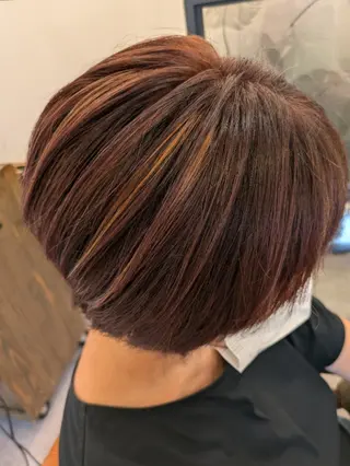 ショート カサハラ リホのヘアスタイル