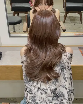 セミロング カラー AIRI 🐈‍⬛のヘアスタイル