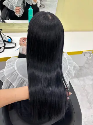 ロング カラー 🦋色落ち綺麗カラー メンズYUZU🦋‪のヘアスタイル