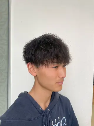 パーマ メンズ ✨似合わせ特化美容師 WILL上村 拳吾のヘアスタイル
