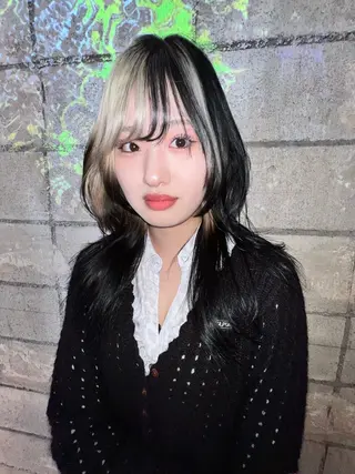 ロング カラー 圧倒的デザイン力 店長🎨RENAのヘアスタイル