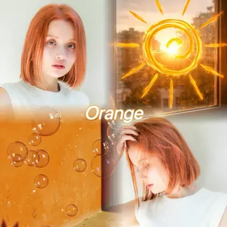 カラー みつき 透明感カラー トレンドカラーのヘアスタイル