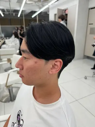 ショート パーマ メンズ 【メンズ縮毛矯正】 田中秀斗のヘアスタイル