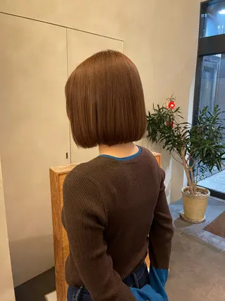 ミディアム ハイトーンカラー otowa🎀ིྀのヘアスタイル