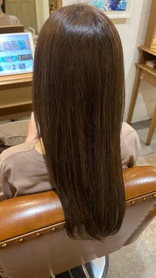 ロング カラー 杉澤 凛々愛のヘアスタイル