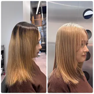 カラー 北村 岳久翔のヘアスタイル