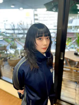 セミロング 韓国ヘア特化型美容師 MITSUI🇰🇷のヘアスタイル