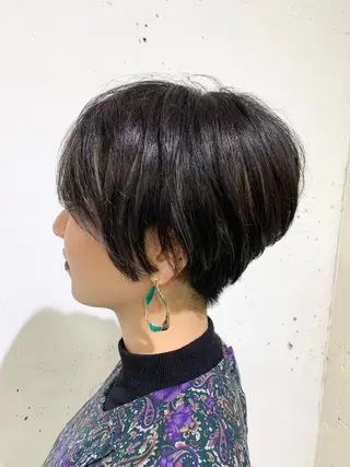 ショート カラー 千葉駅徒歩1分✂︎ 宮内のヘアスタイル