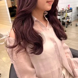 ロング 💖札幌カラー 指名No.1💖玲奈のヘアスタイル