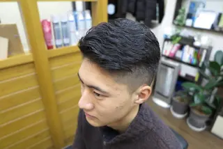 ショート メンズ おしゃれさろんオオキ所属・男を磨く Barber オオキのヘアスタイル